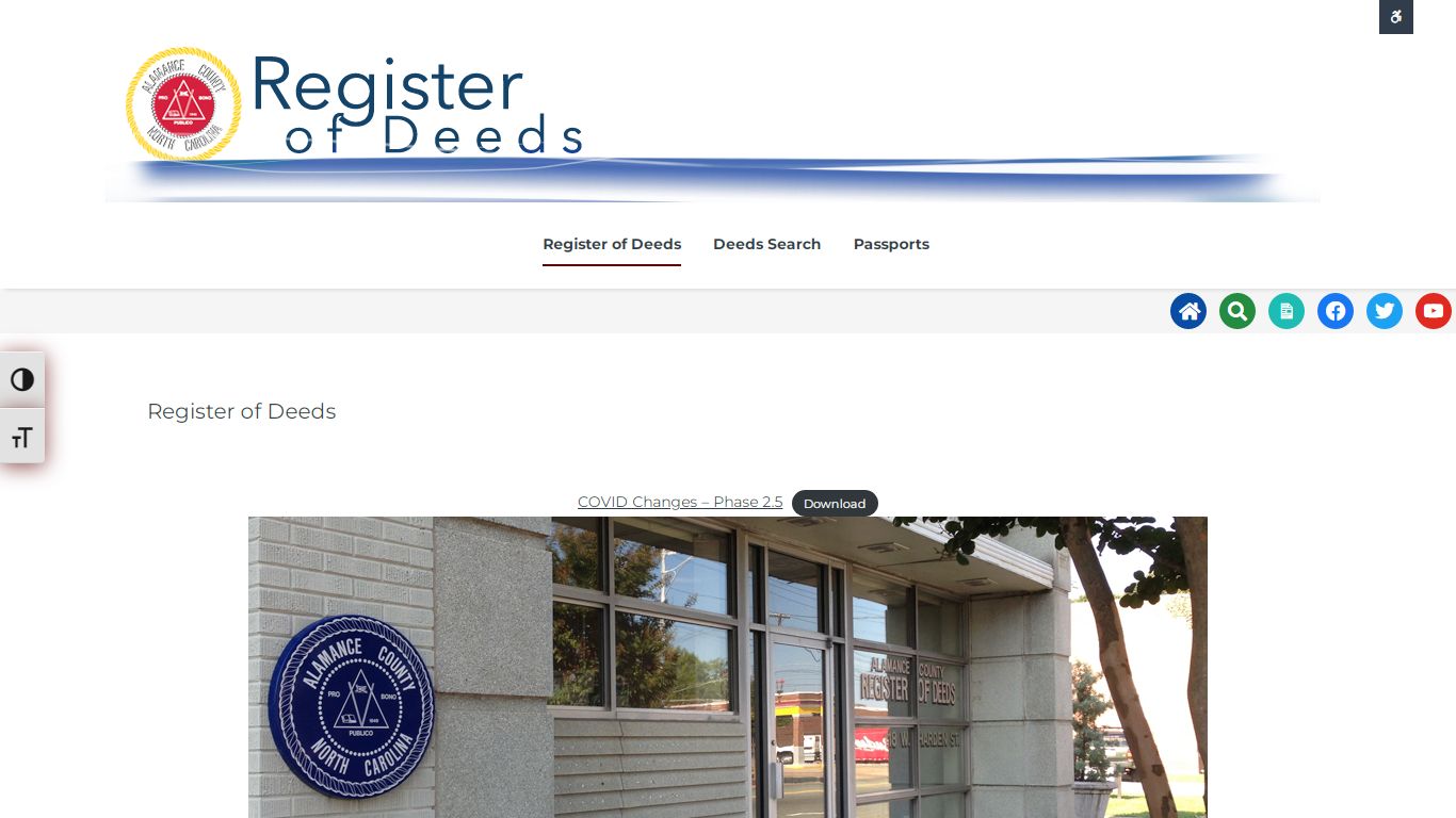 Register of Deeds – Just another Alamance County, North Carolina site